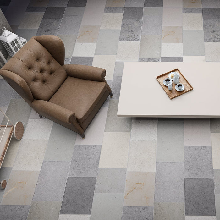 Piedra De Siene Antiqued 16xRL Limestone Tile