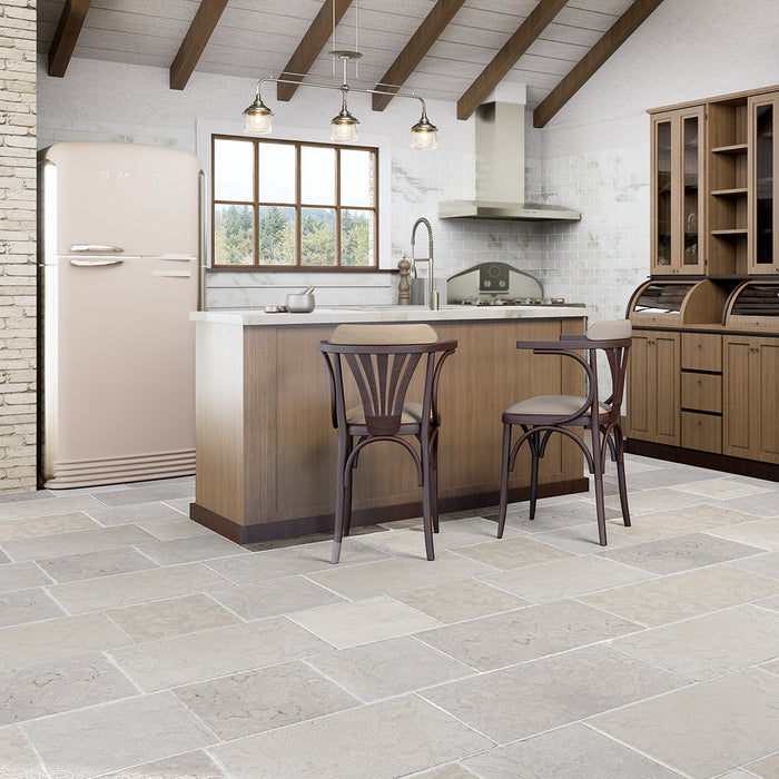 Chanceaux Biege Recalimed Blend 16xRL Limestone Tile